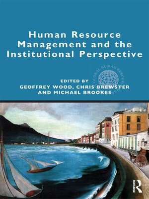 cover image of Human Resource Management and the Institutional Perspective